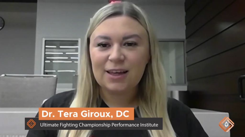 Dr. Tera Giroux: Ultimate Fighting Championship Performance Institute