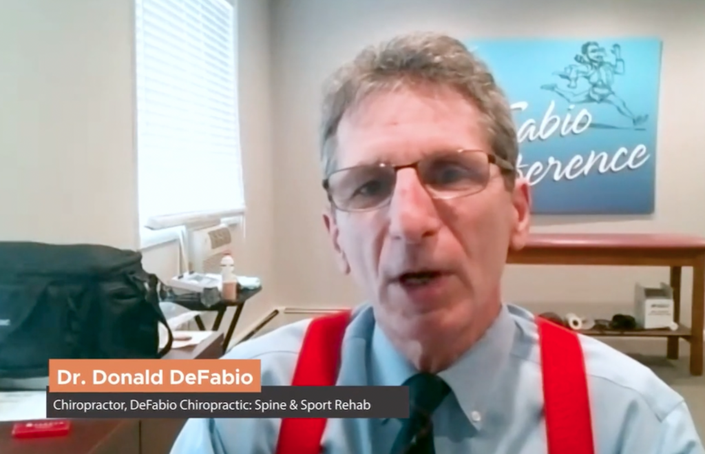 Dr. Donald DeFabio: Chief of Chiropractic Services at DeFabio Spine and Sports Rehab