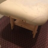 Earthlite Massage table with storage under the table used in office