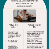 Associate Chiropractor – Netherlands | €50k–€126k + Relocation Support